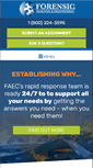 Mobile Screenshot of forensic-analysis.com